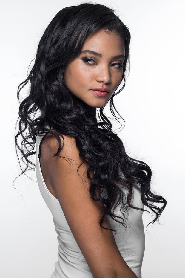 Natural Wavy Hair Weave Brown